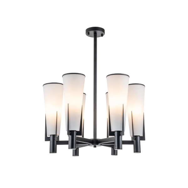 St Germain Chandelier in Black ELS1015786BL