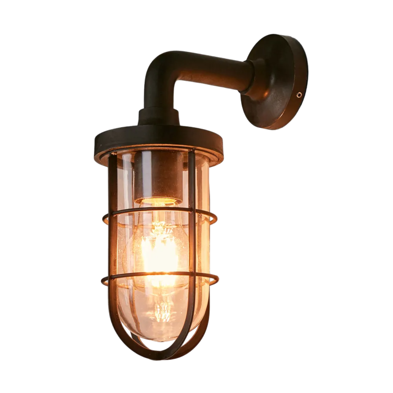 Submarine Outdoor Wall Light Black (Clearance 1 item only)