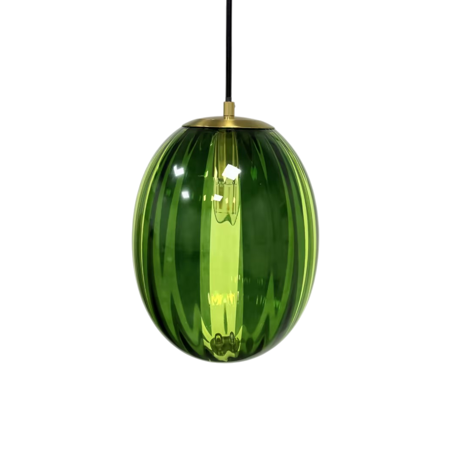 Suika Green Glass Pendant Lamp
