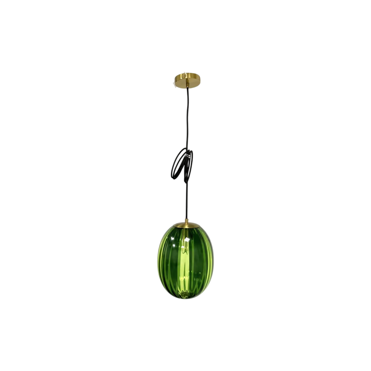 Suika Green Glass Pendant Lamp