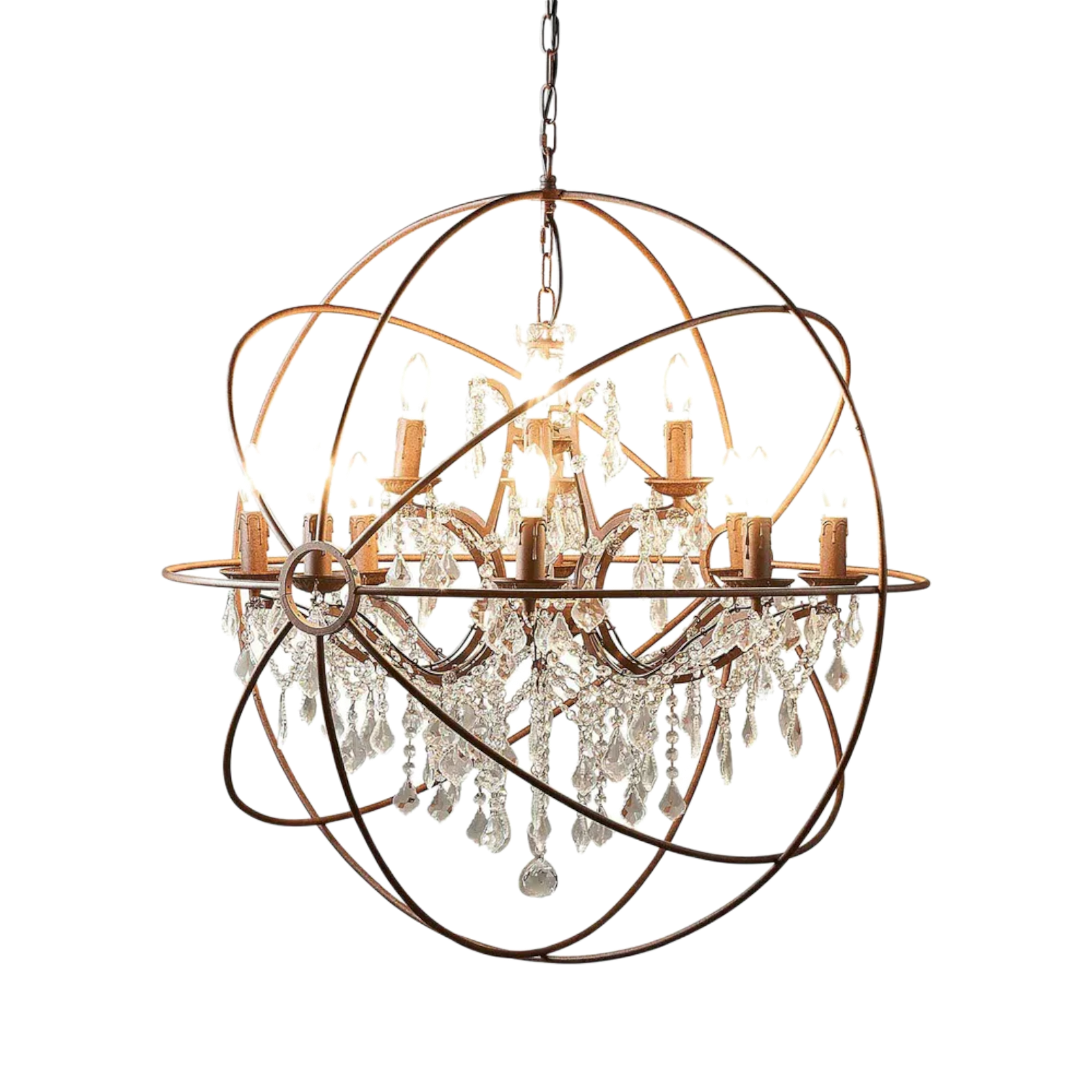 Sundance Chandelier Large Rust ELZR600284OR