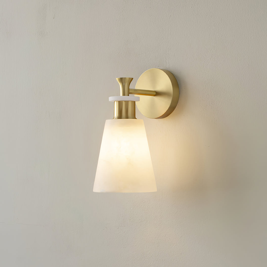 Brena Alabaster Wall Sconce
