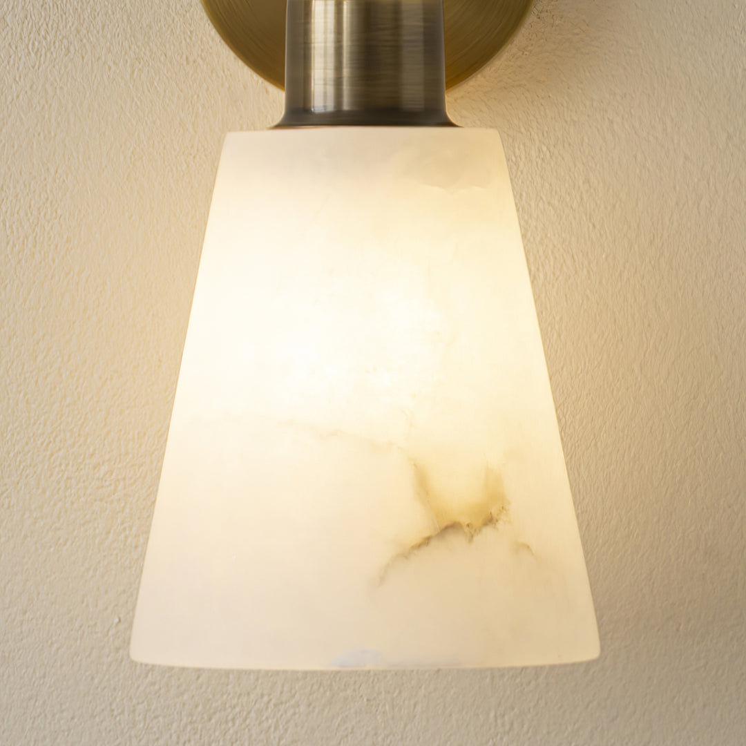 Brena Alabaster Wall Sconce