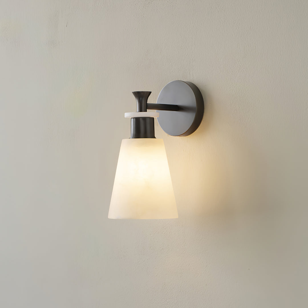 Brena Alabaster Wall Sconce