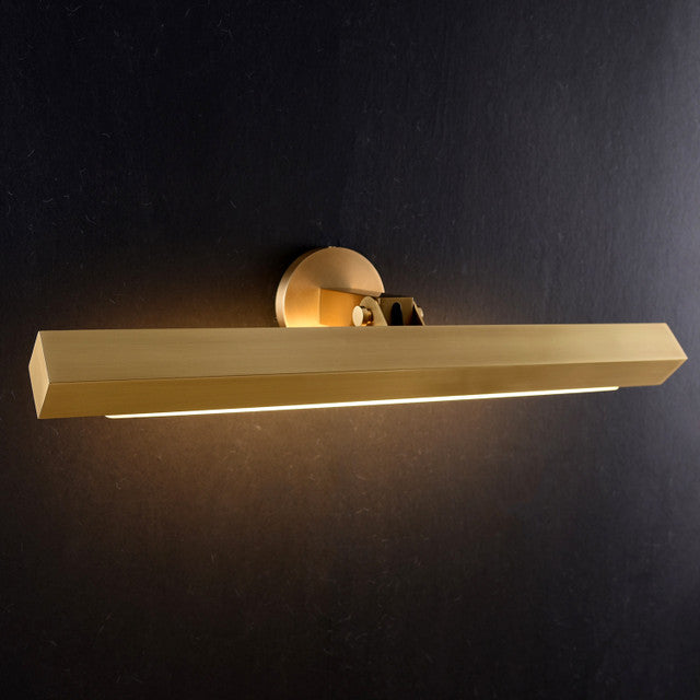 Tetbury Brass Art Picture Wall Lamp