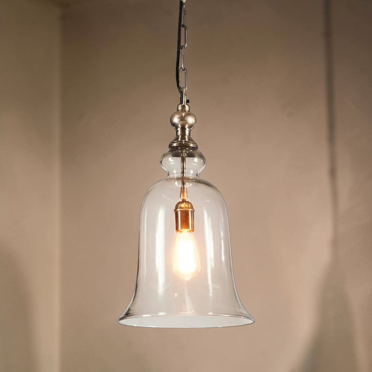 Tivoli Ceiling Pendant Large Silver ELPIM52099AS