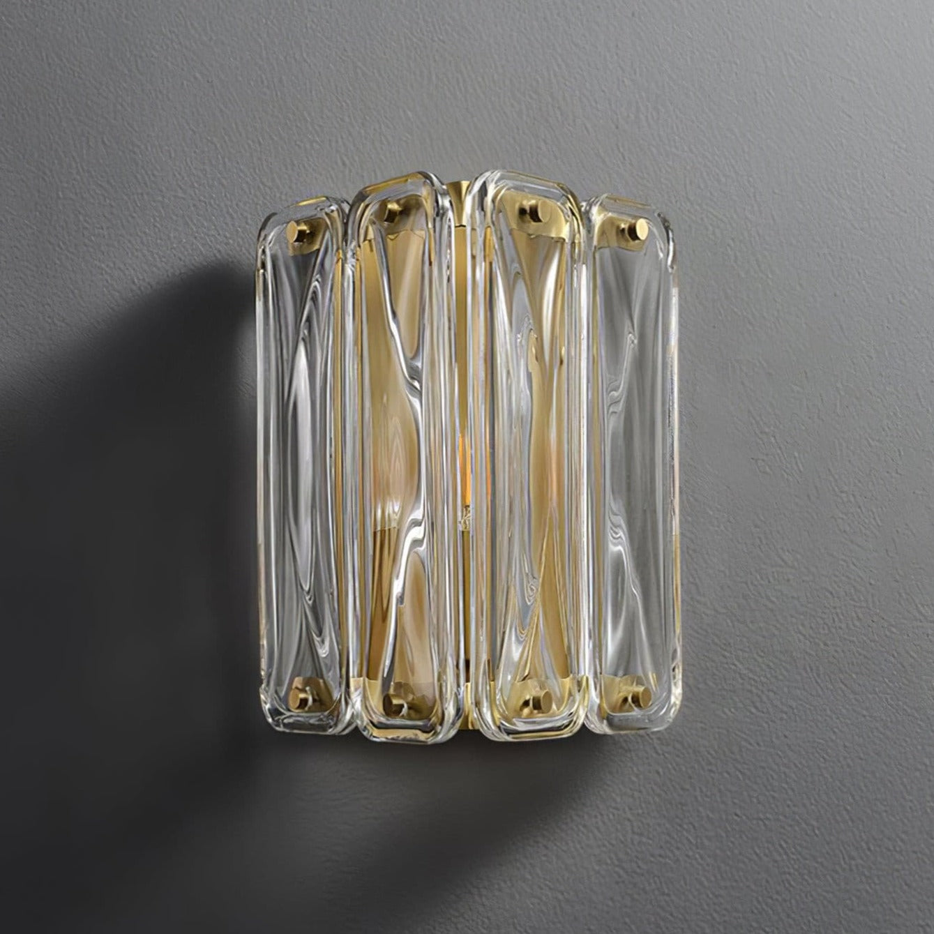 Noya Single Glass Wall Sconce