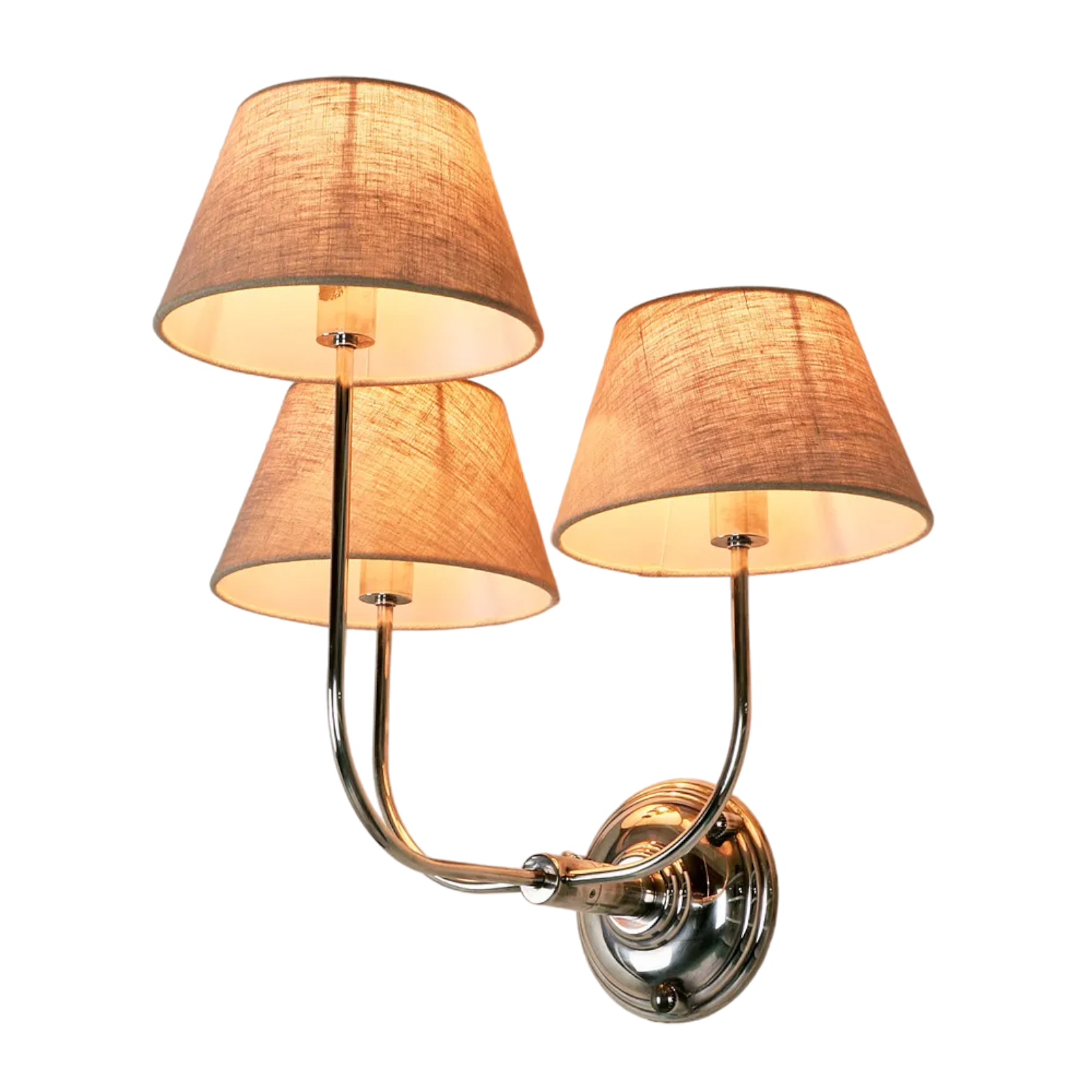 Trilogy Wall Light Base Antique Silver