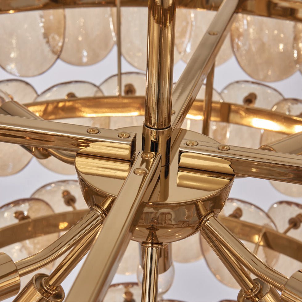 Luce Murano Chandelier - 4 tier