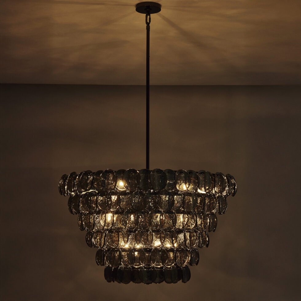 Luce Murano Chandelier - 6 tier