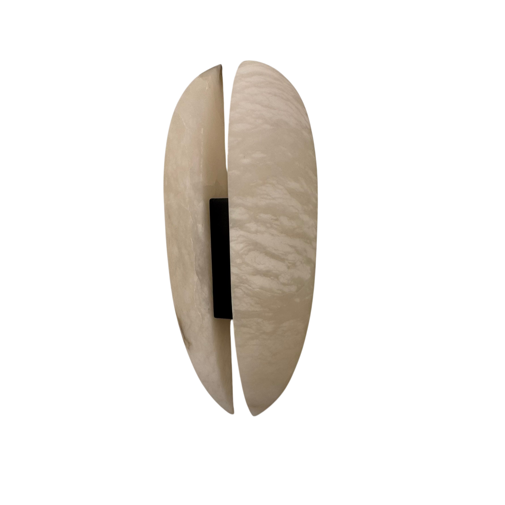 Vega Alabaster Veil Wall Sconce - Small