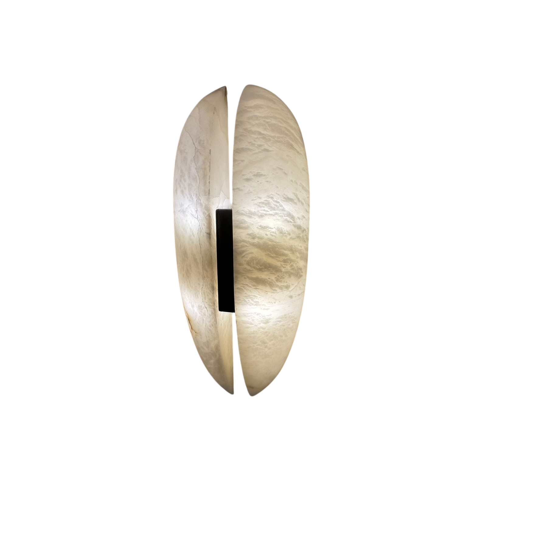 Vega Alabaster Veil Wall Sconce - Small