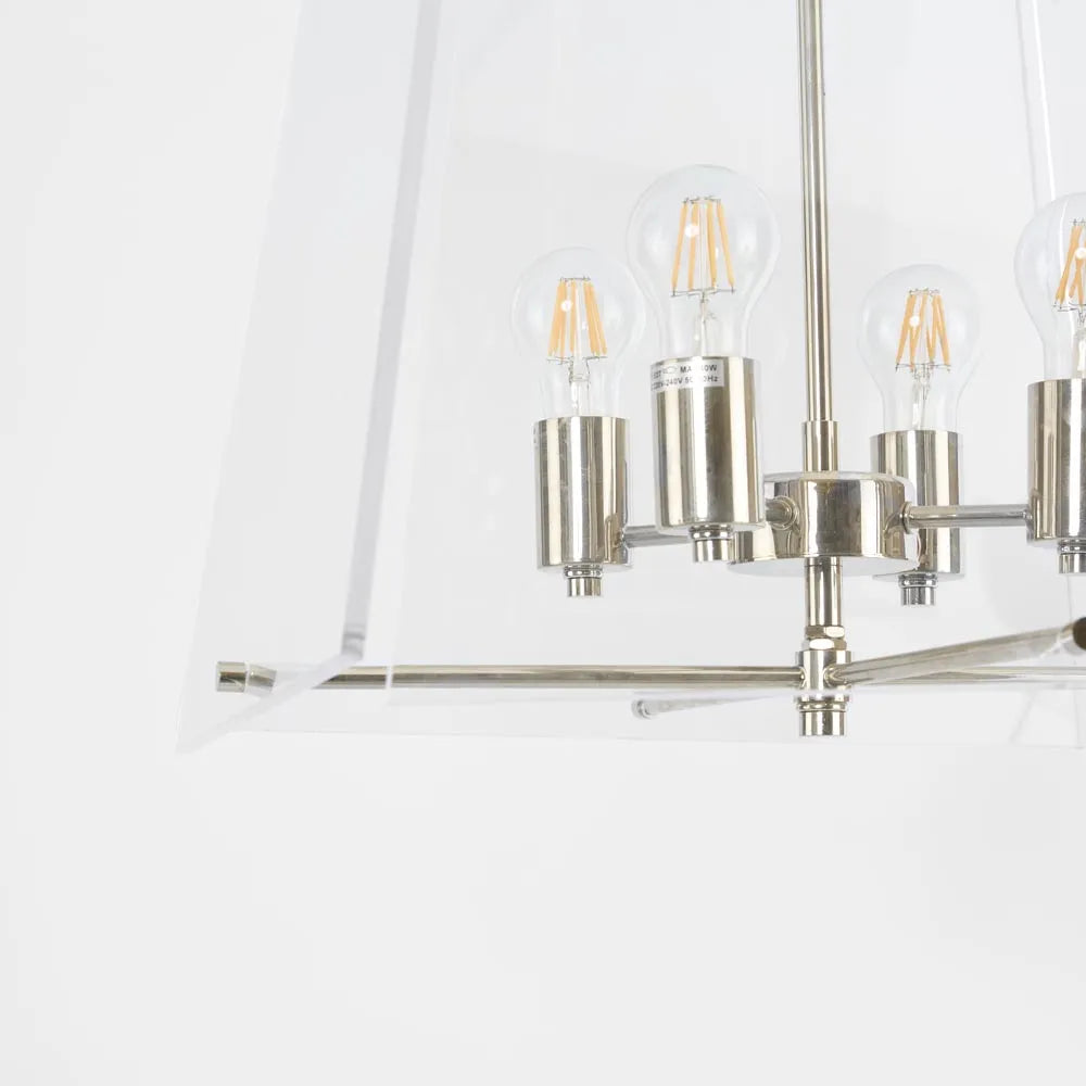 Vera Ceiling Pendant Nickel ELZRD7625B4N