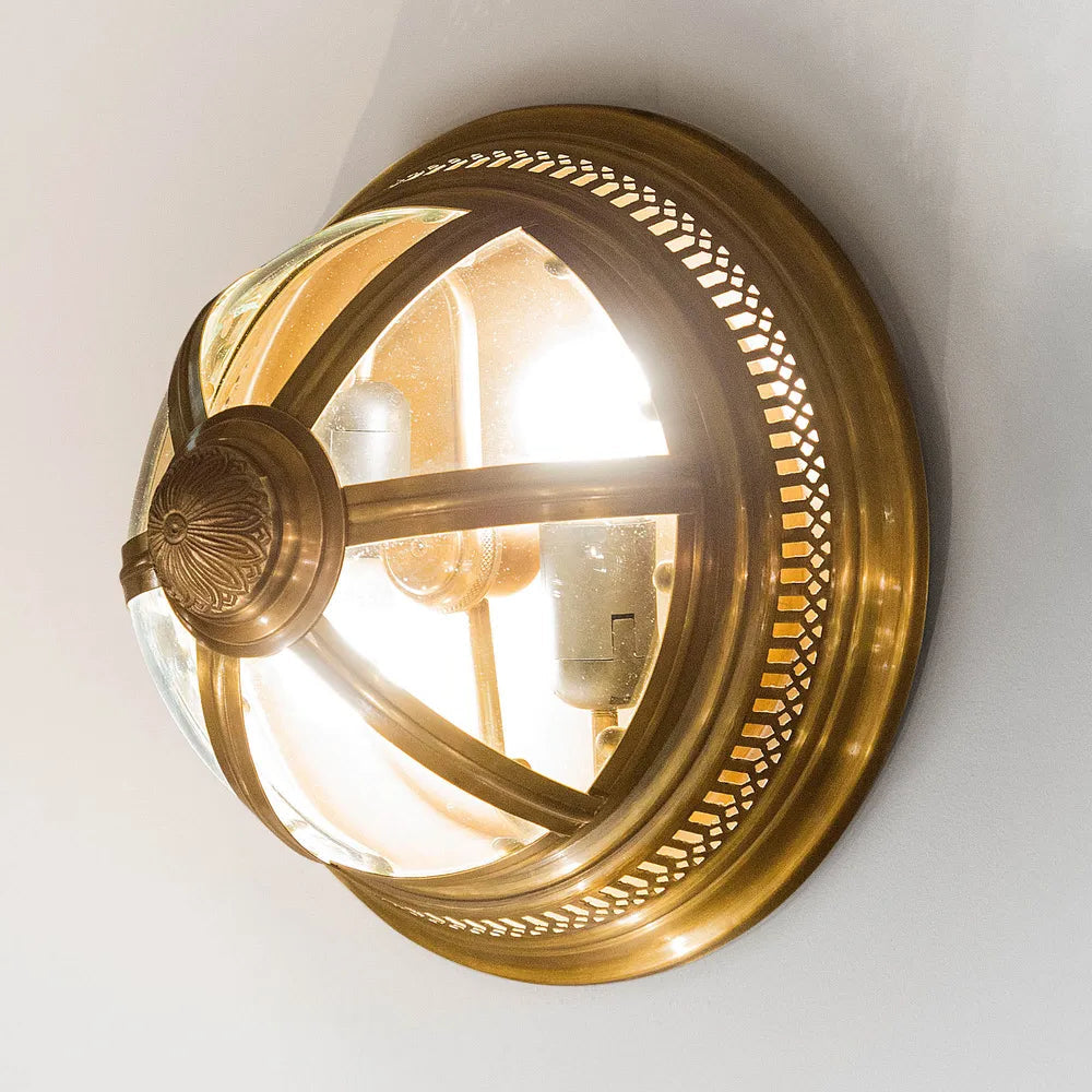 Walter Wall Light Antique Brass ELCIT5066AB