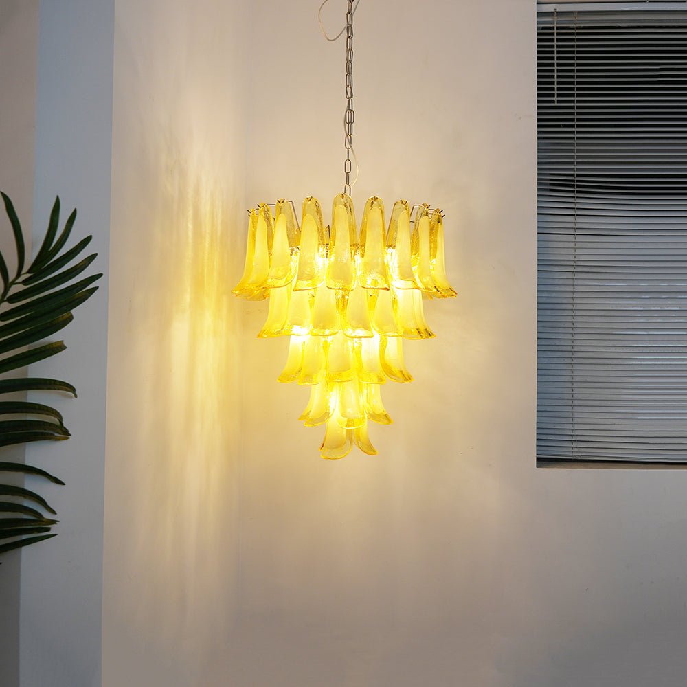 Perla Wave Murano Glass Chandelier