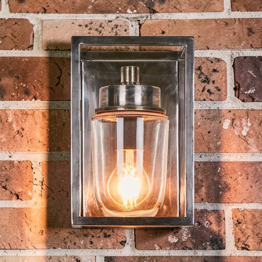 Wellington Outdoor Wall Light Silver