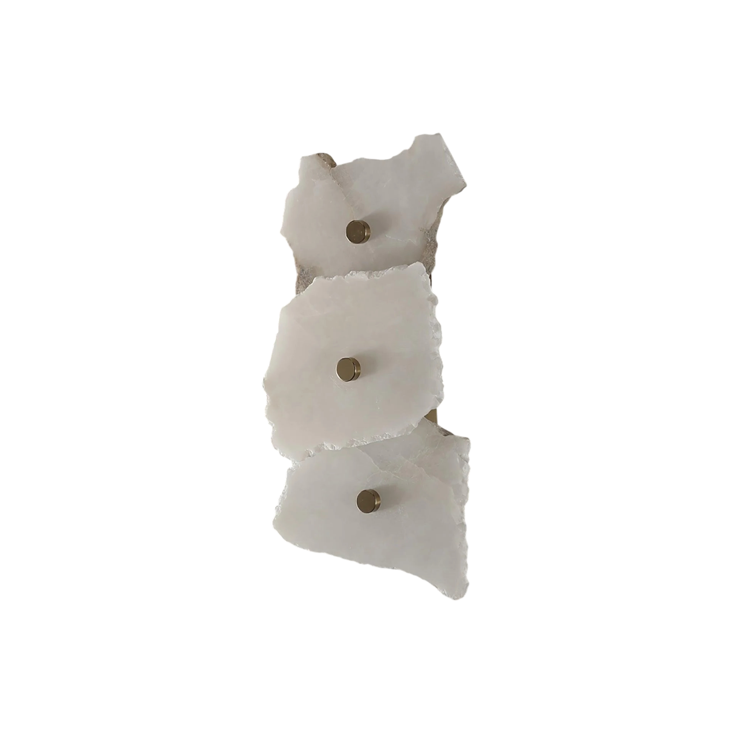 Wels 3-lamp Organic Alabaster Wall Sconce