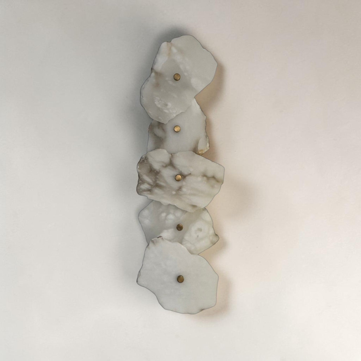 Wels Multi-lamp Organic Alabaster Wall Lamp
