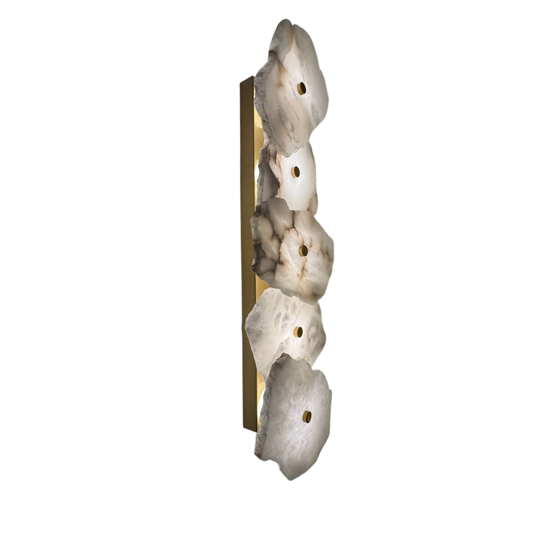 Wels Multi-lamp Organic Alabaster Wall Lamp