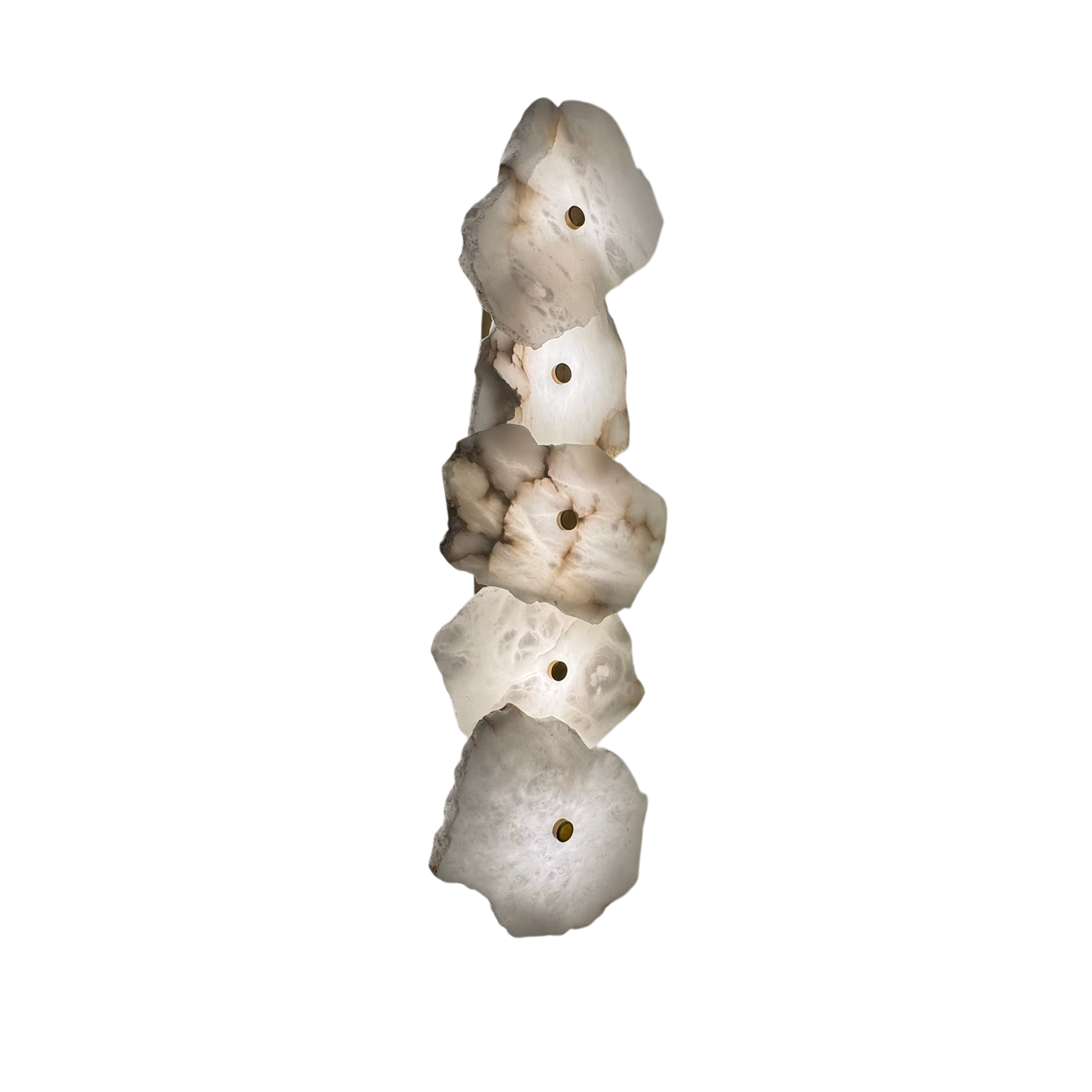 Wels Multi-lamp Organic Alabaster Wall Lamp