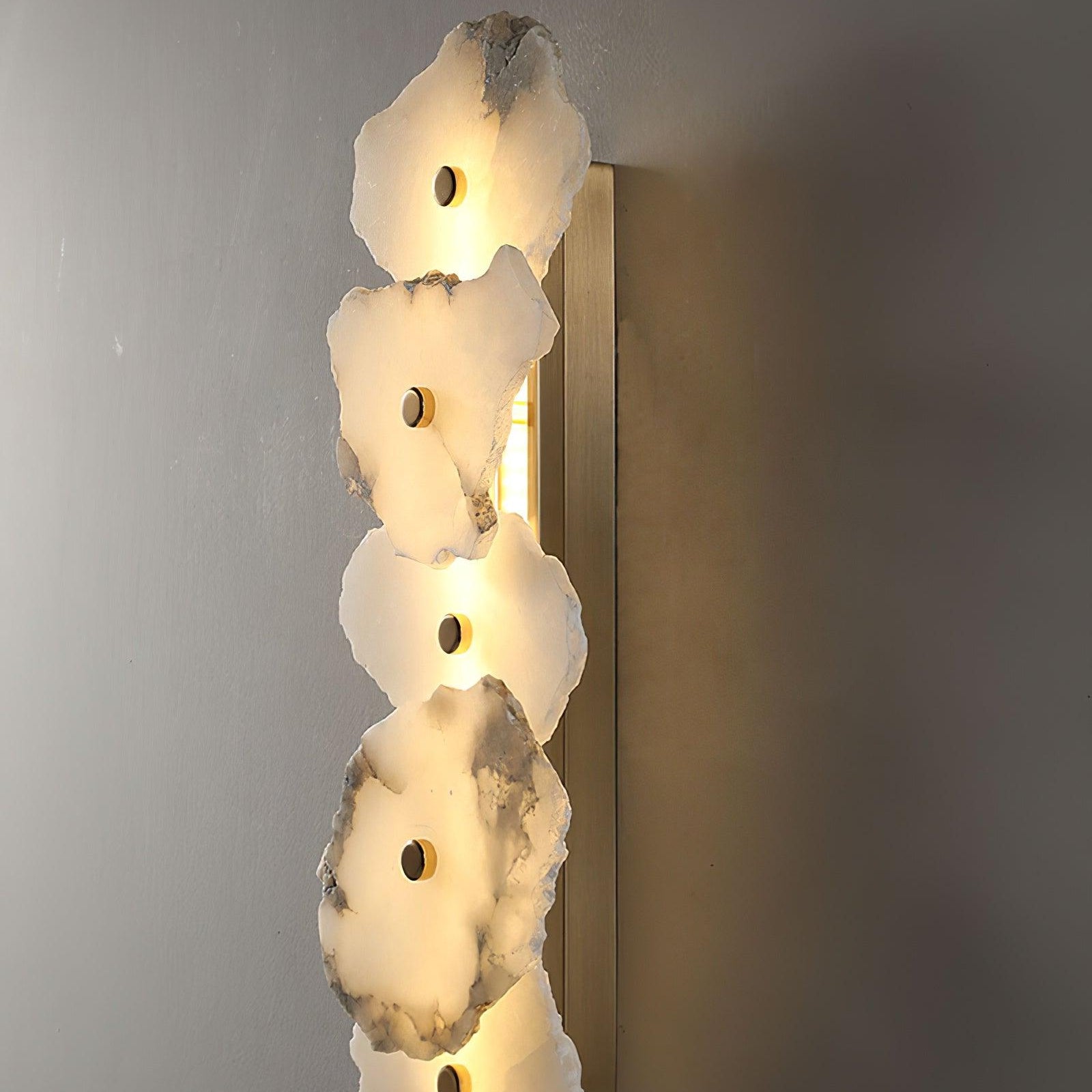 Wels Multi-lamp Organic Alabaster Wall Lamp