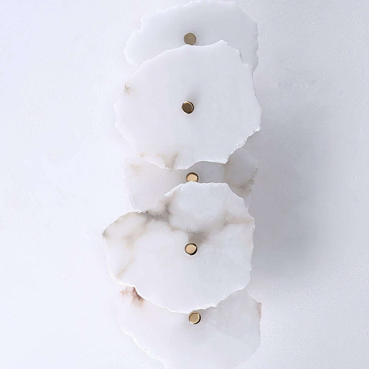 Wels Multi-lamp Organic Alabaster Wall Lamp