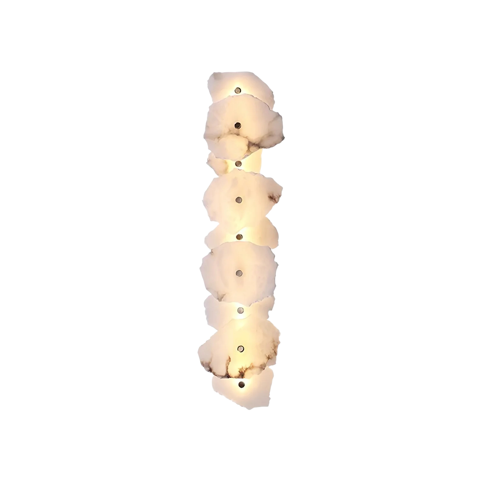 Wels Multi-lamp Organic Alabaster Wall Lamp