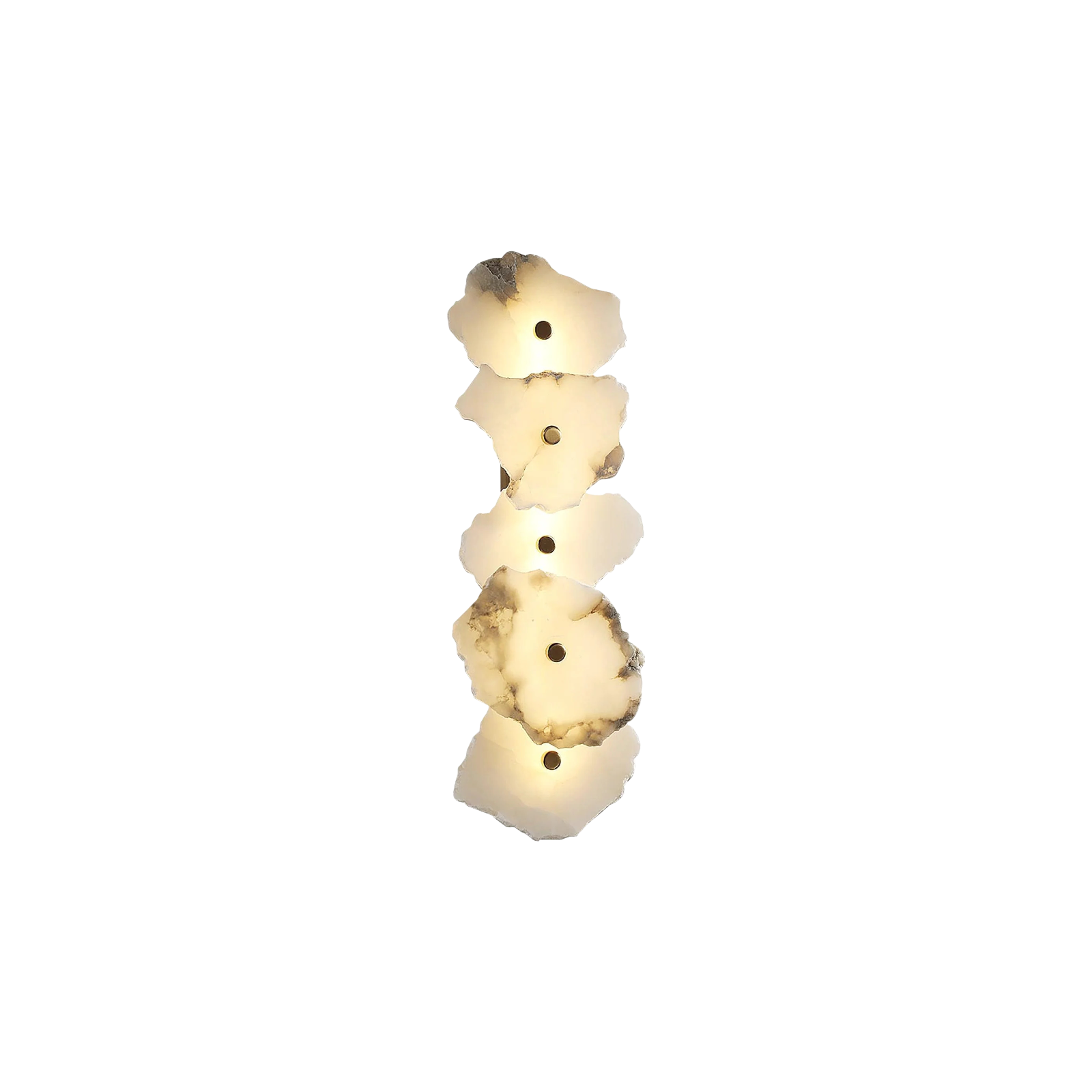 Wels Multi-lamp Organic Alabaster Wall Lamp