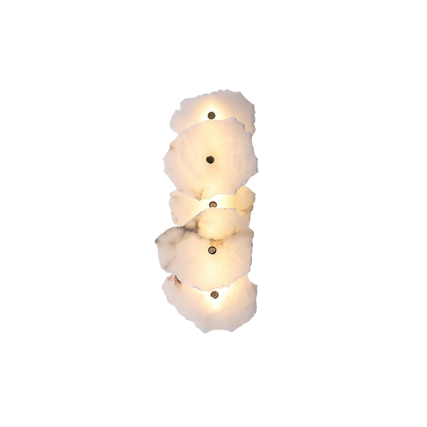 Wels Multi-lamp Organic Alabaster Wall Lamp