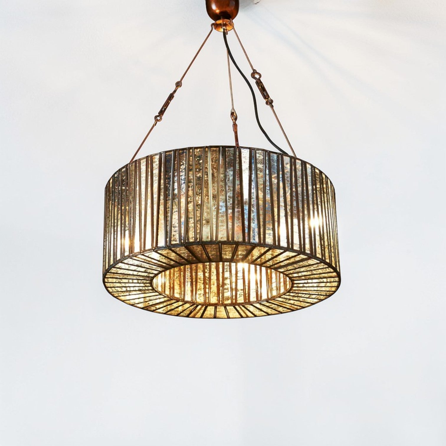 Whitney Ceiling Pendant Brass ELJE14358
