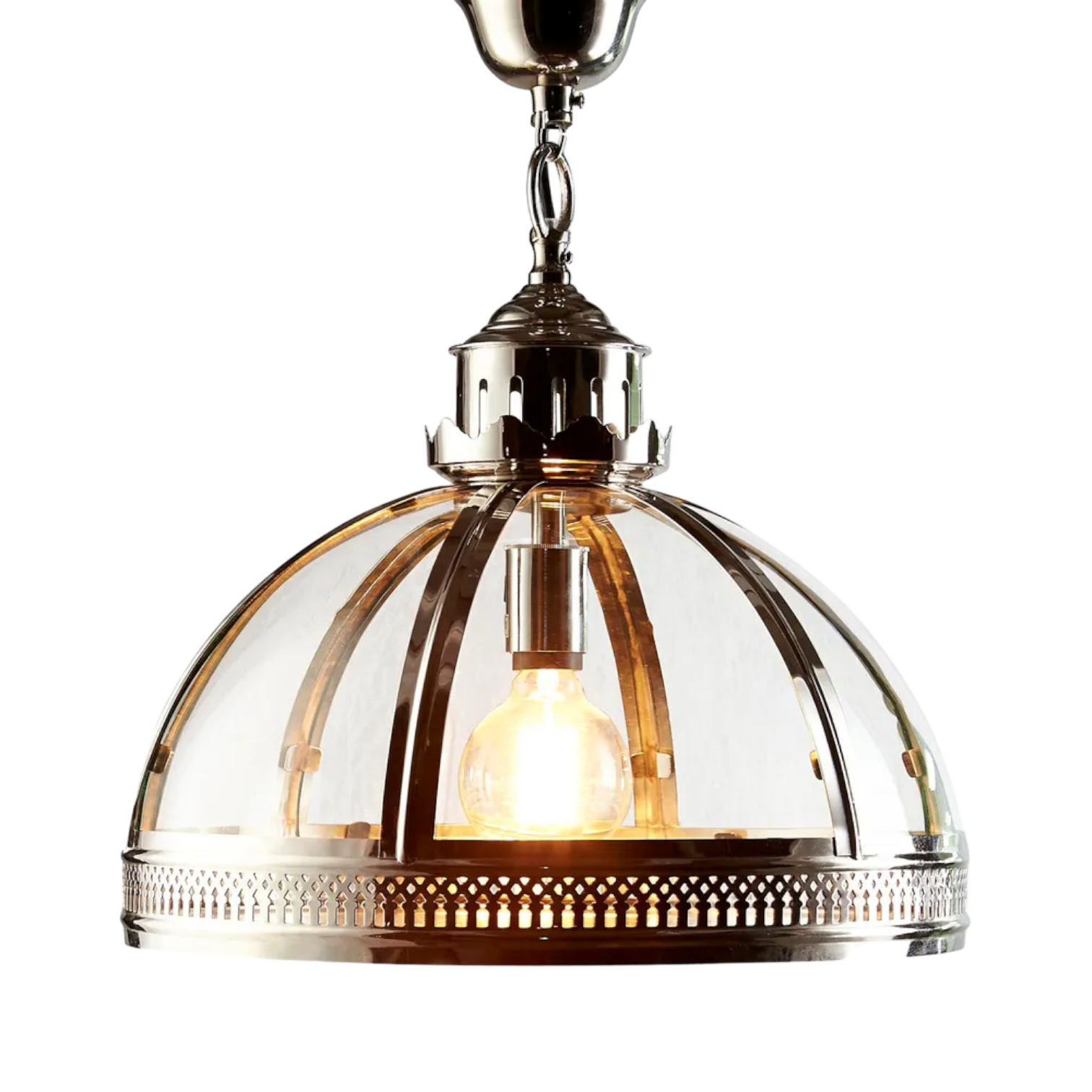Winston Ceiling Pendant Shiny Nickel ELCITFR3790SH