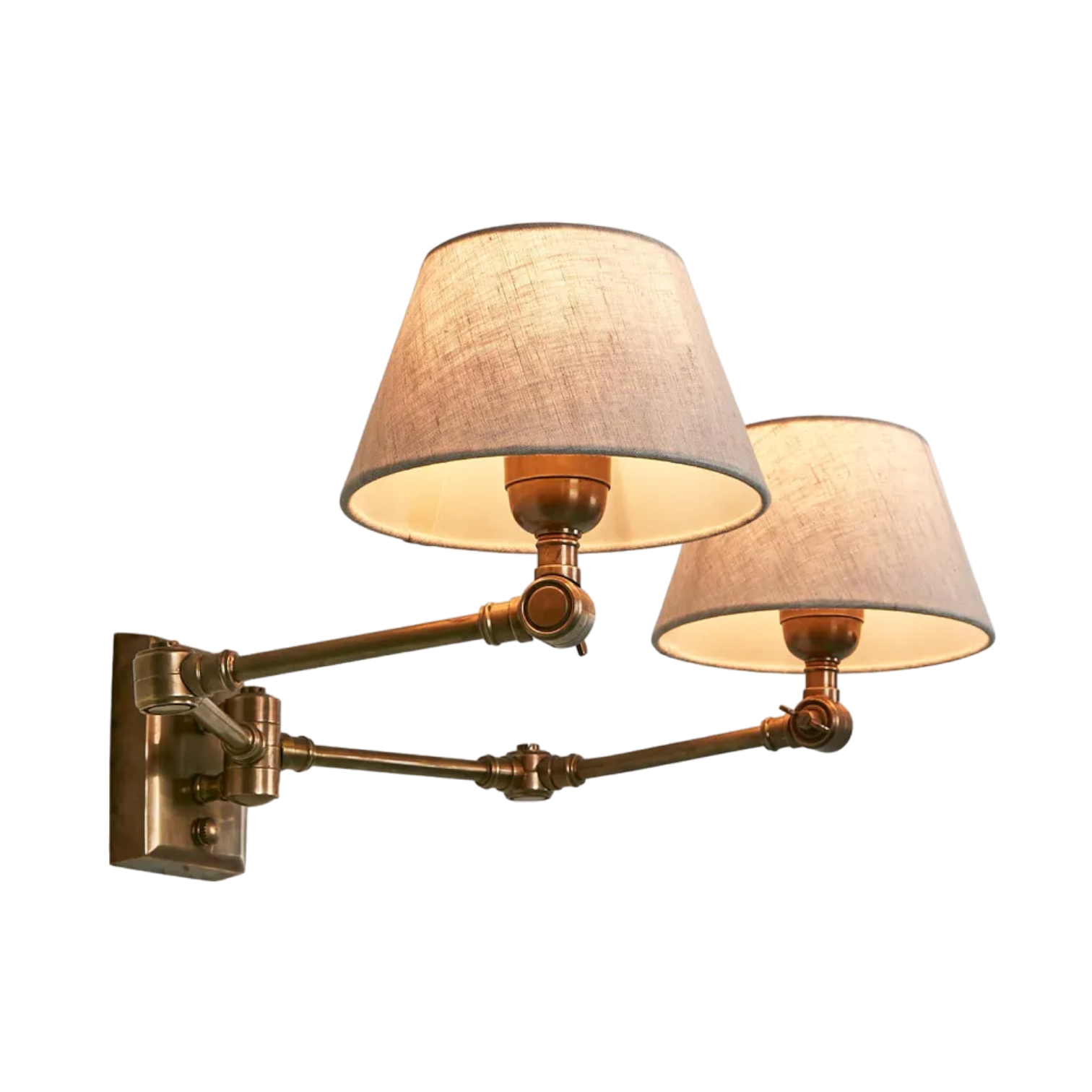 Worcester Wall Light Base Antique Brass ELPIM30541AB