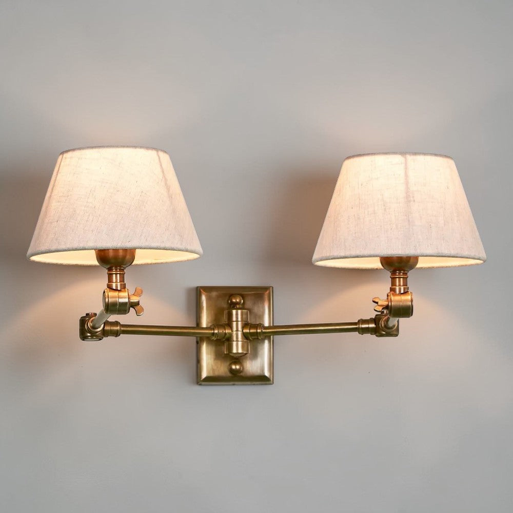 Worcester Wall Light Base Antique Brass ELPIM30541AB