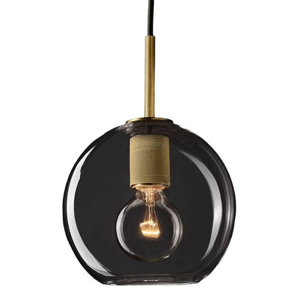 Yanno Round Clear Glass Pendant Lamp