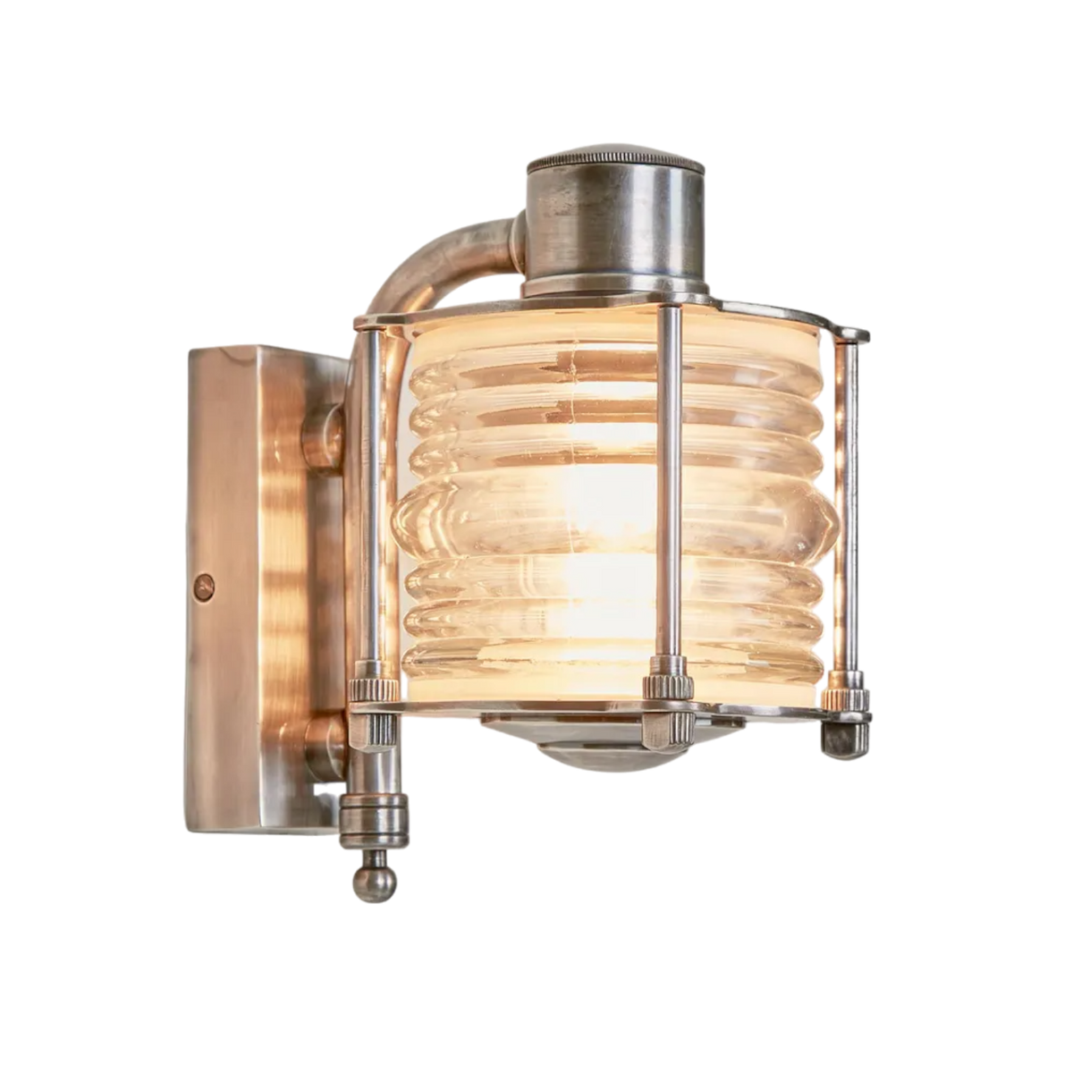 Yarra Outdoor Wall Light Antique Silver