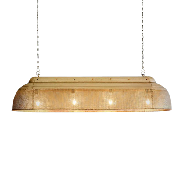 Riva Ceiling Pendant Extra Long (Antique Brass Finish)