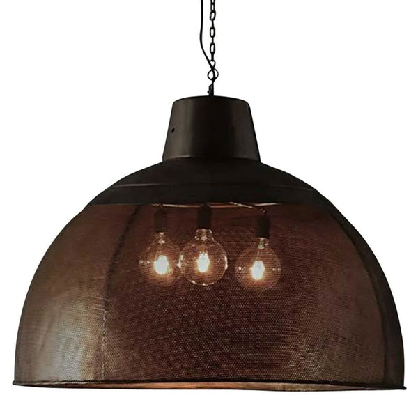Riva Ceiling Pendant Extra Large (Matte Black with Gold interior ZAF10500)