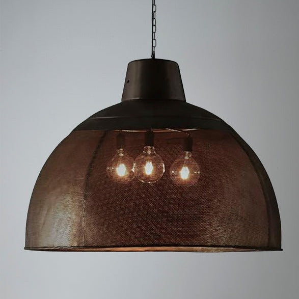 Riva Ceiling Pendant Extra Large (Matte Black with Gold interior ZAF10500) -