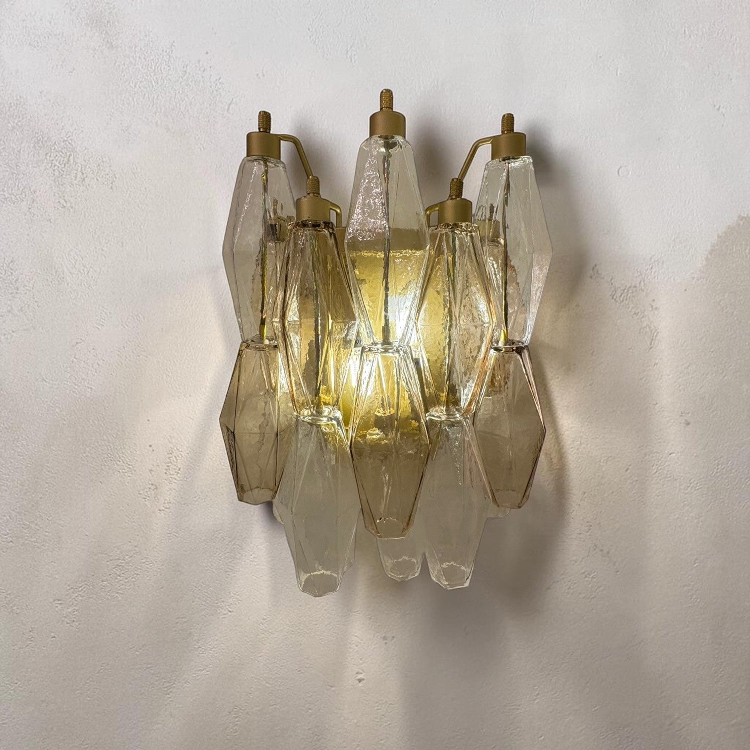 Zeta Murano Rhombus Wall Lamp
