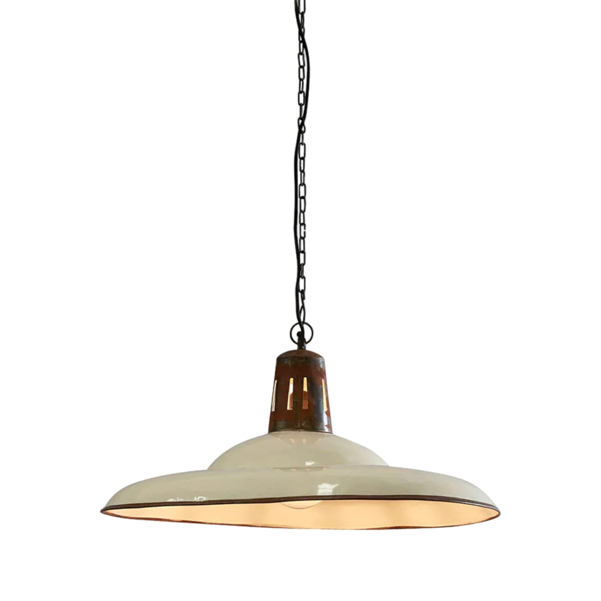 Zetland Ceiling Pendant Large Old White ZAF10252WH