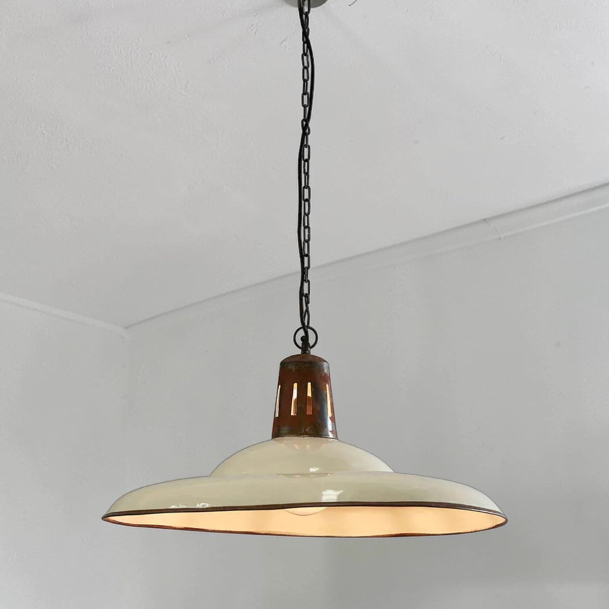 Zetland Ceiling Pendant Large Old White ZAF10252WH
