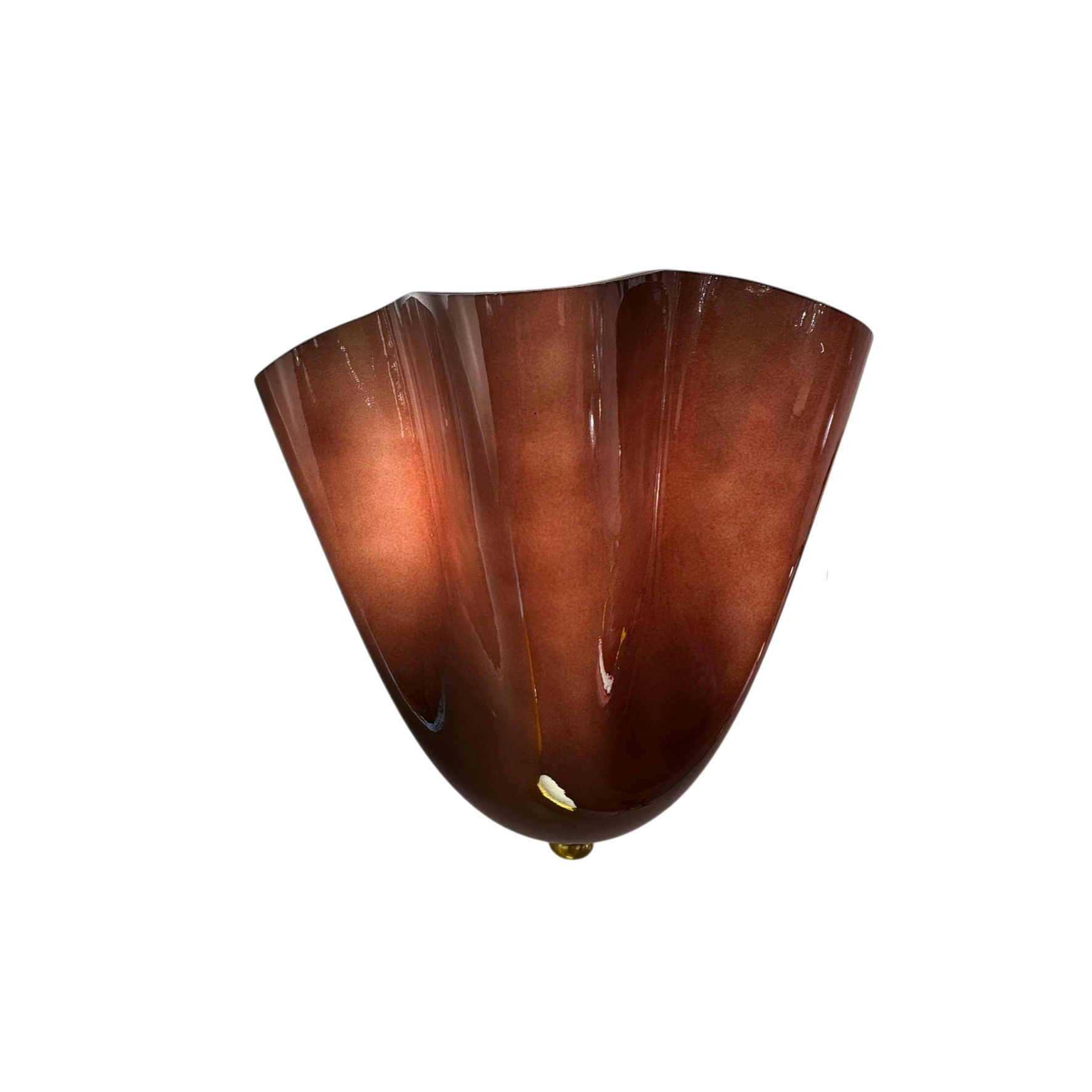 Zino Glass Shell Wall Lamp