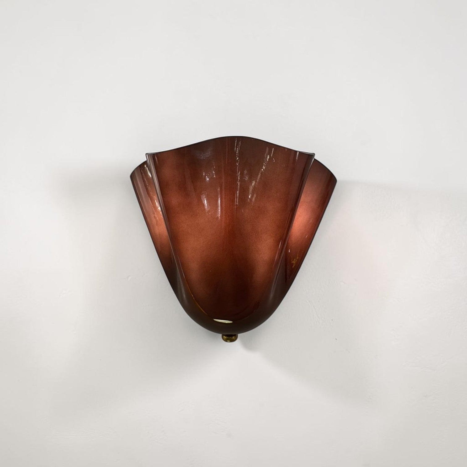 Zino Glass Shell Wall Lamp