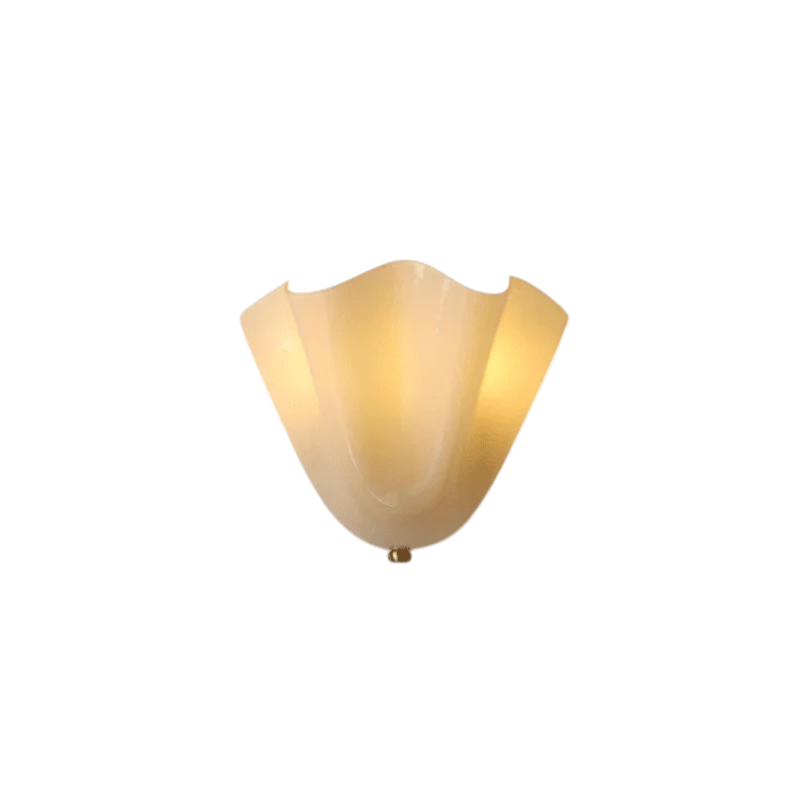 Zino Glass Shell Wall Lamp