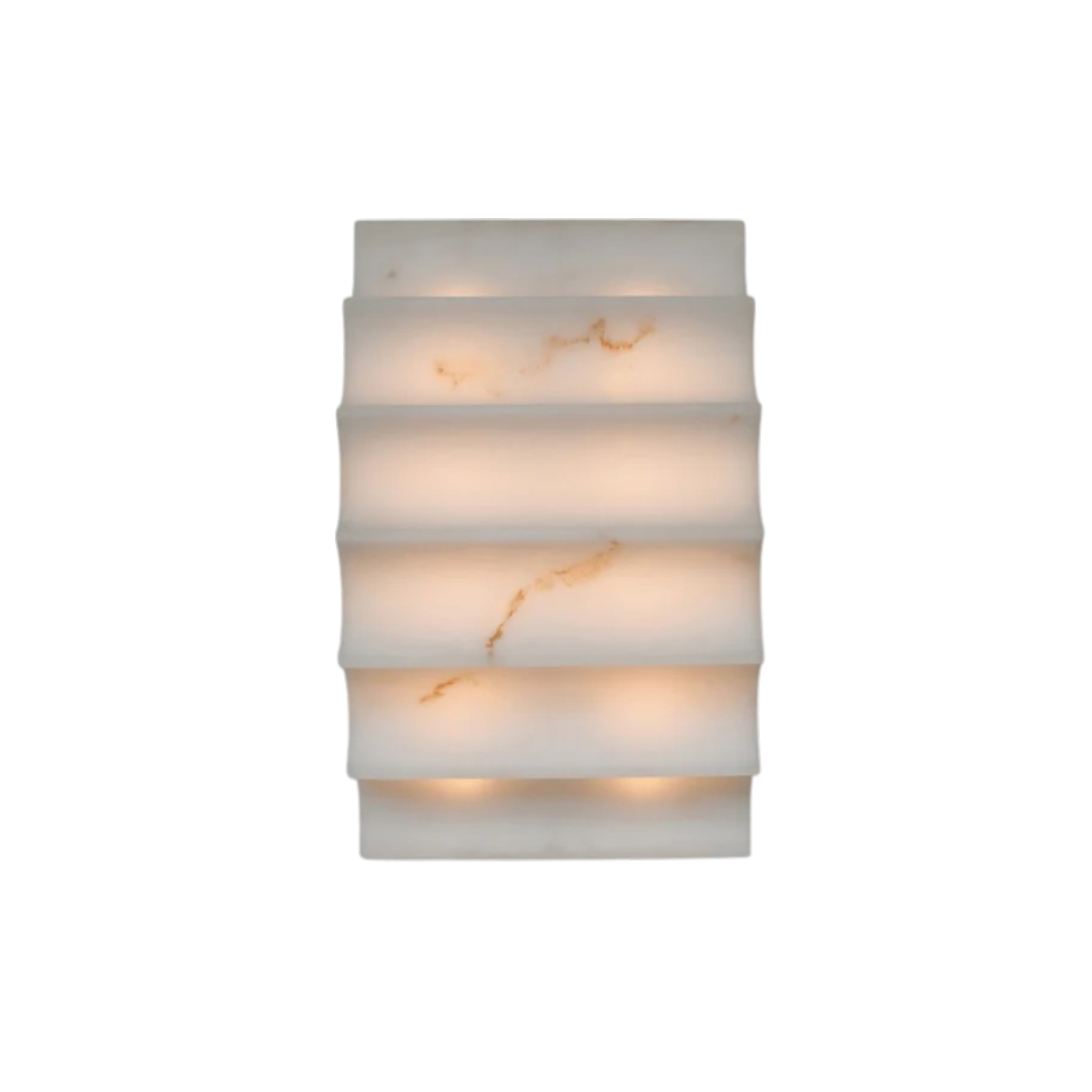 Nalara Tiered Alabaster Sconce