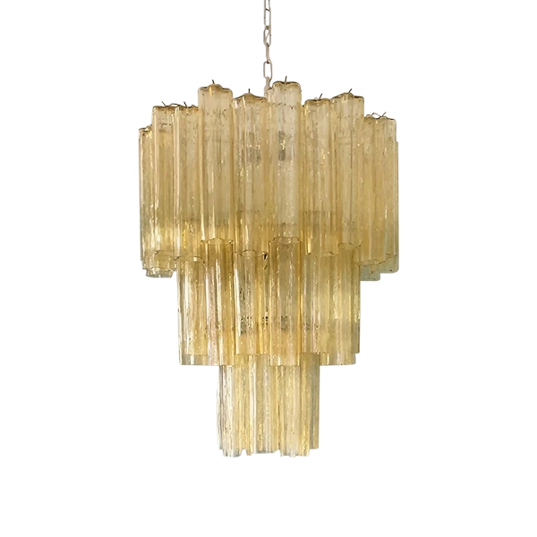 Milana Murano Glass Tube Chandelier