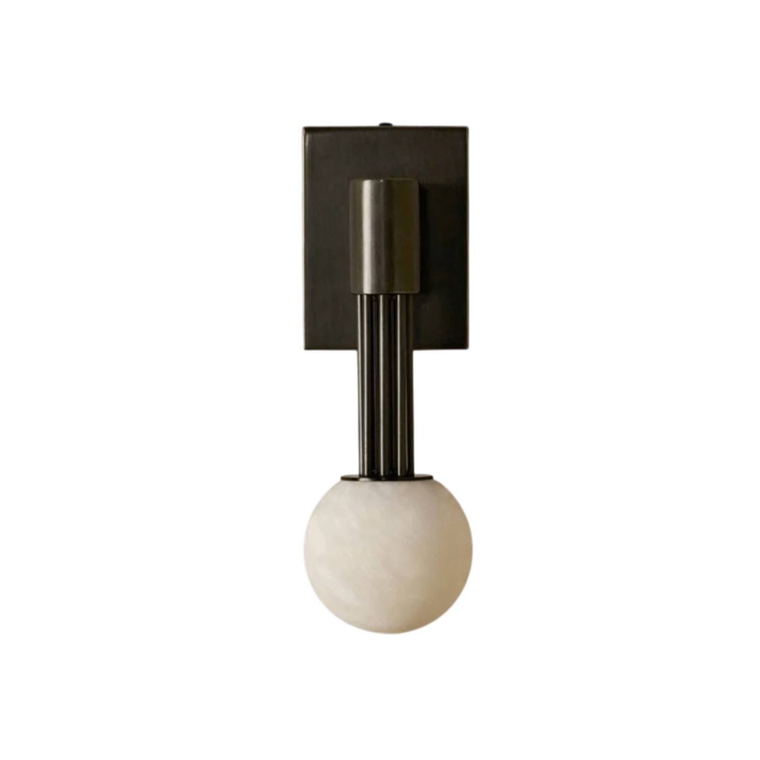 Elva Alabaster Globe Wall Sconce