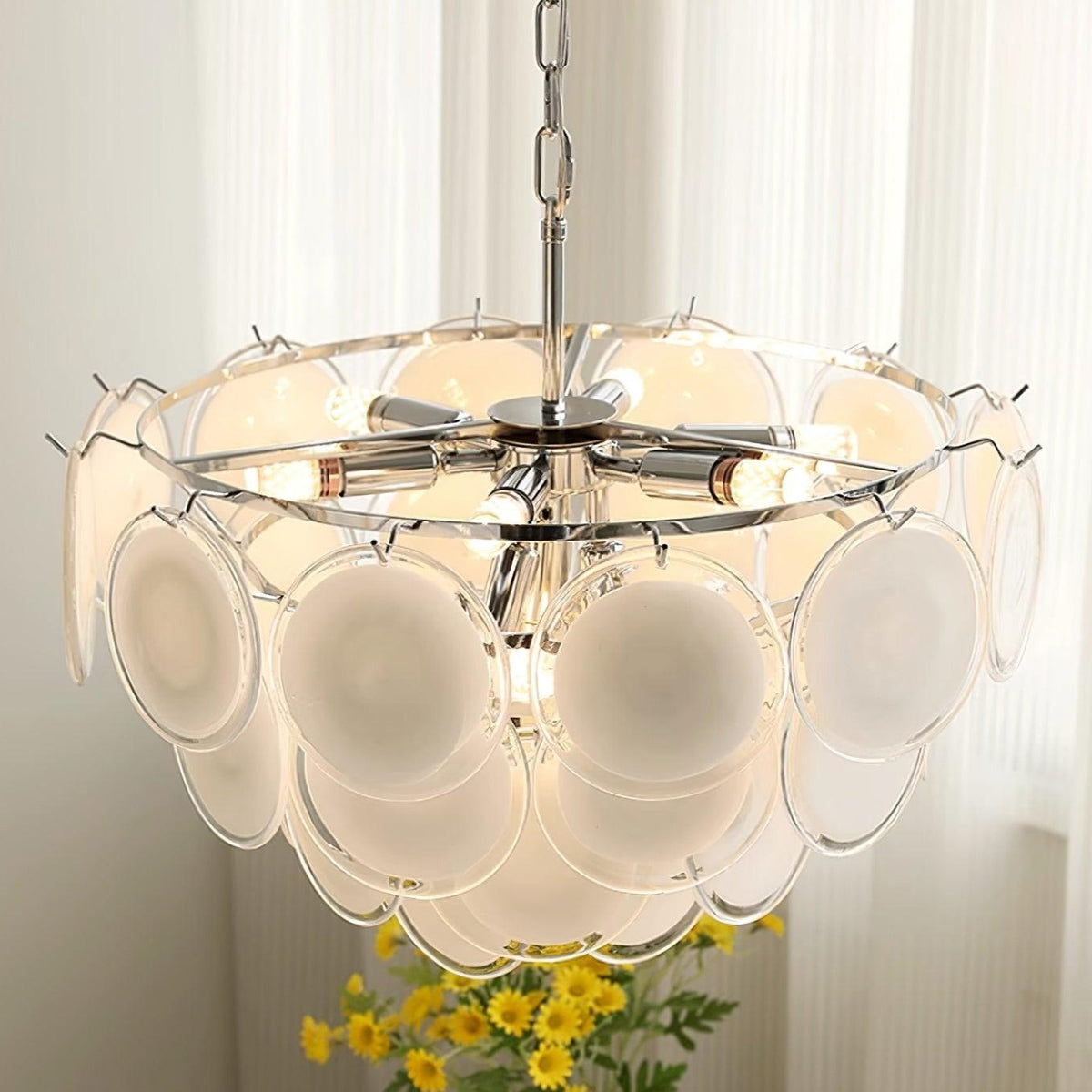 Campana Murano Glass Pendant Lamp (5 layer)