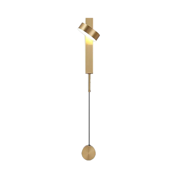 Rosalie Bedhead adjustable reading lamp with lead