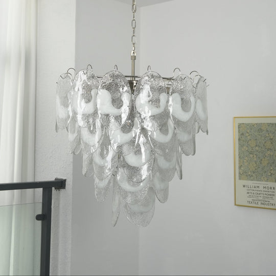 Viola Frostelle Murano Chandelier - Medium